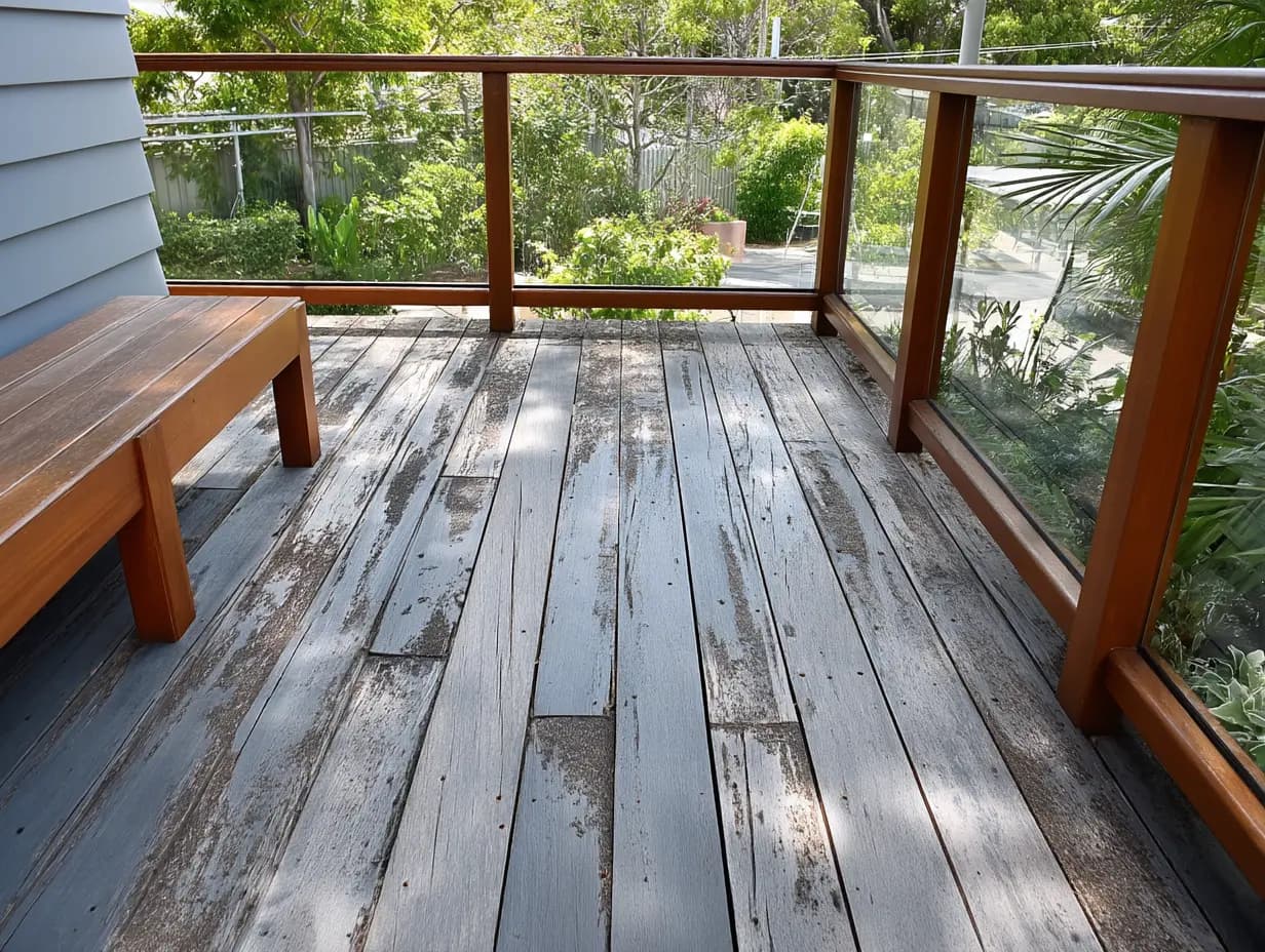 Stunning new outdoor deck after renovation